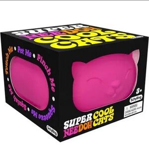 Schylling Super Cool NeeDoh Cats - Pink